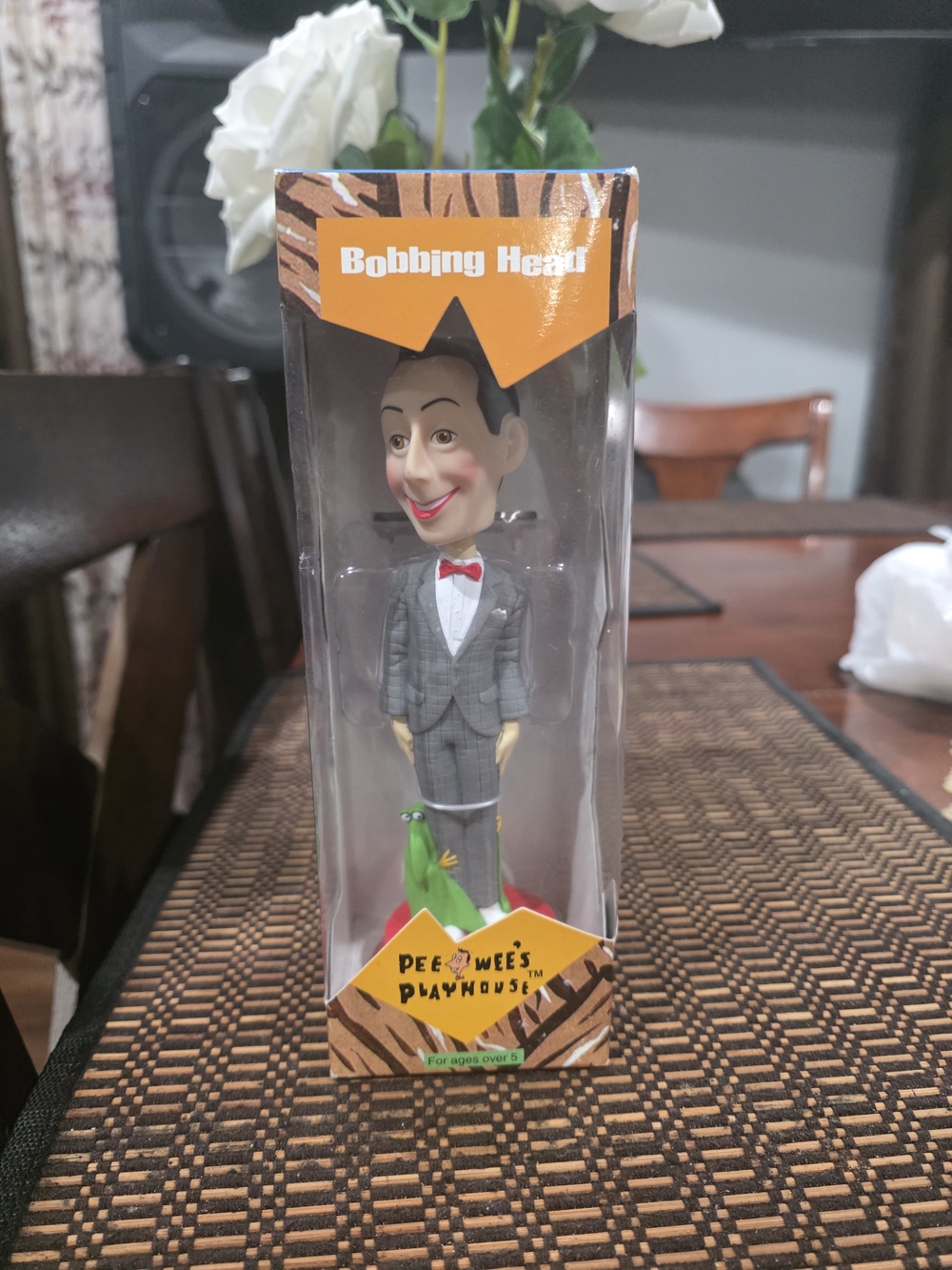 Pee-wee's Playhouse Bobbing Head Action Figure - Gray